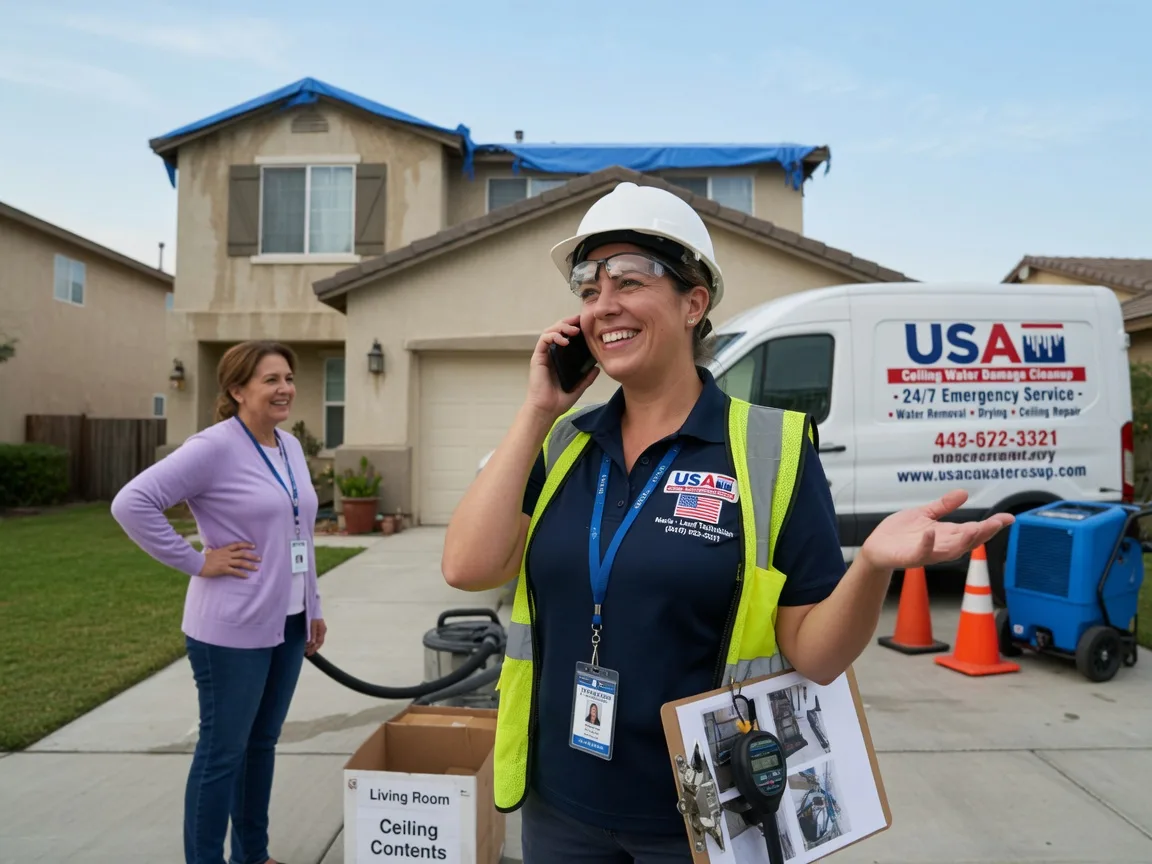 Ceiling Water Damage Restoration Fidelity, IL FAQs